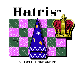 Hatris [Model NES-JZ-USA] screenshot