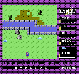Hydlide [Model NES-HS-USA] screenshot