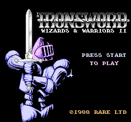 IronSword - Wizards & Warriors II [Model NES-IR-USA] screenshot