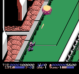 Isolated Warrior [Model NES-W6-UKV] screenshot