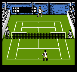 Jimmy Connors Tennis [Model NES-JT-USA] screenshot