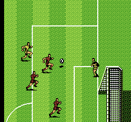 Konami Hyper Soccer [Model NES-86-UKV] screenshot