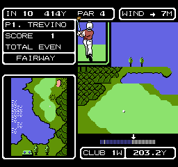Lee Trevino's Fighting Golf [Model NES-FI-USA] screenshot