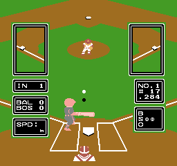 Major League Baseball [Model NES-BS-USA] screenshot