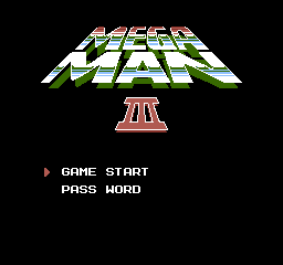 Mega Man III [Model NES-XU-FRG] screenshot