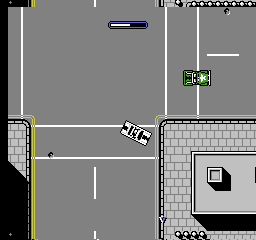 Motor City Patrol [Model NES-5M-USA] screenshot