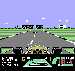 Nigel Mansell's World Championship Racing [Model NES-NC-USA] screenshot