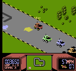 R.C. Pro-Am [Model NES-PM-USA] screenshot