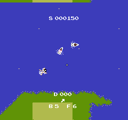 Raid on Bungeling Bay [Model NES-BU-USA] screenshot