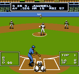 Roger Clemens' MVP Baseball [Model NES-6V-USA] screenshot