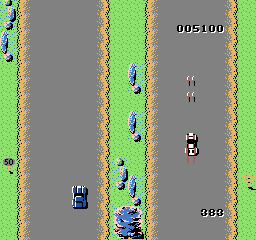 Spy Hunter [Model NES-HU] screenshot