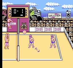 Super Spike V'Ball [Model NES-VJ-USA] screenshot