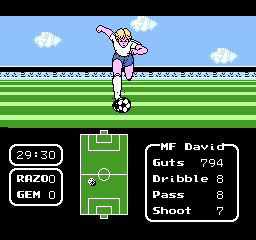 Tecmo Cup - Soccer Game [Model NES-TP-USA] screenshot