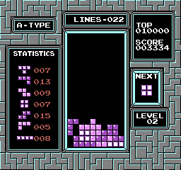Tetris [Model NES-EI-USA] screenshot