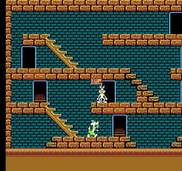 The Bugs Bunny Crazy Castle [Model NES-C1-USA] screenshot