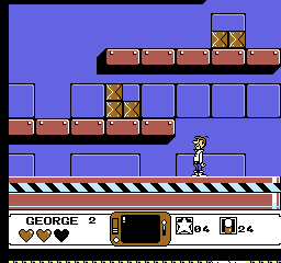 The Jetsons - Cogswell's Caper! [Model NES-JN-USA] screenshot