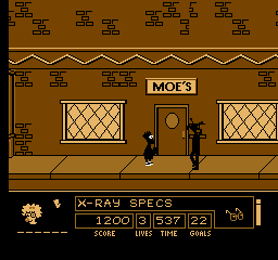 The Simpsons - Bart vs. The Space Mutants [Model NES-Q5-USA] screenshot