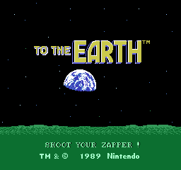 To the Earth [Model NES-ZE-USA] screenshot