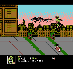 Toxic Crusaders [Model NES-TX-USA] screenshot