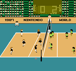 Volleyball [Model NES-VB-USA] screenshot