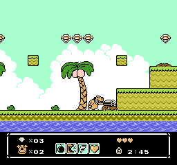 Wacky Races [Model NES-WE-USA] screenshot