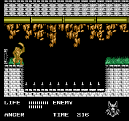 Werewolf - The Last Warrior [Model NES-W8-USA] screenshot