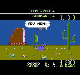 Wild Gunman [Model NES-WG-USA] screenshot