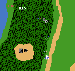 Xevious [Model NES-XV-EEC] screenshot