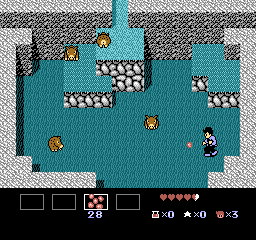 Zoda's Revenge - StarTropics II [Model NES-6C-USA] screenshot