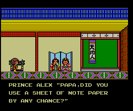 Alex Kidd - High-Tech World [Model 5116] screenshot