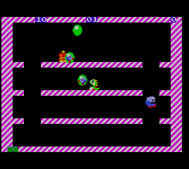 Bubble Bobble [Model 7077] screenshot