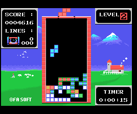 FA Tetris screenshot