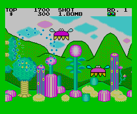 Fantasy Zone [Model GB1301] screenshot