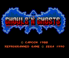 Ghouls'n Ghosts [Model 7055] screenshot
