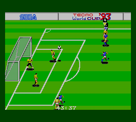 Tecmo World Cup '93 [Model 7106] screenshot