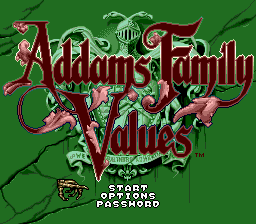 Addams Family Values [Model T-164046-50] screenshot