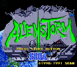 Alien Storm [Model G-4048] screenshot