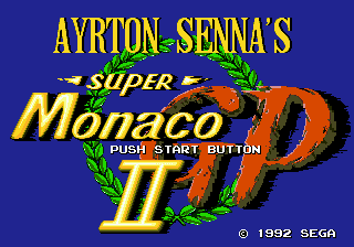 Ayrton Senna's Super Monaco GP II [Model G-5514] screenshot