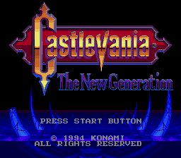 Castlevania - The New Generation screenshot