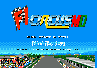 F1 Circus MD [Model T-71013] screenshot