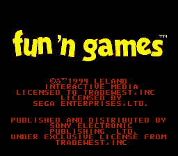 Fun 'n Games [Model T-93126-50] screenshot
