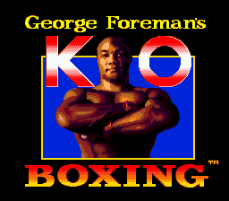 George Foreman's KO Boxing [Model T-81116-50] screenshot