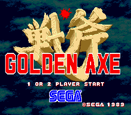 Golden Axe [Model G-4018] screenshot