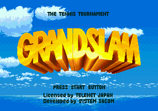 GrandSlam - The Tennis Tournament screenshot