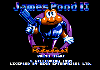 James Pond II - Codename RoboCod [Model EM20015] screenshot