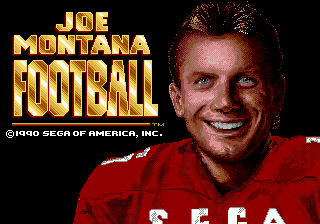 Joe Montana Football screenshot