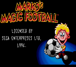 Marko's Magic Football screenshot