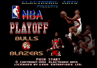 NBA Playoffs - Bulls Vs Blazers [Model EM20017] screenshot