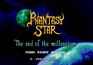 Phantasy Star - Sennenki no Owari ni [Model G-5524] screenshot