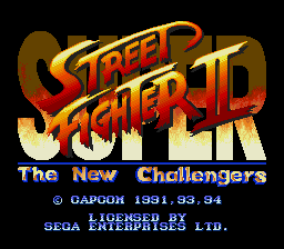 Super Street Fighter II - The New Challengers [Model T-12043] screenshot